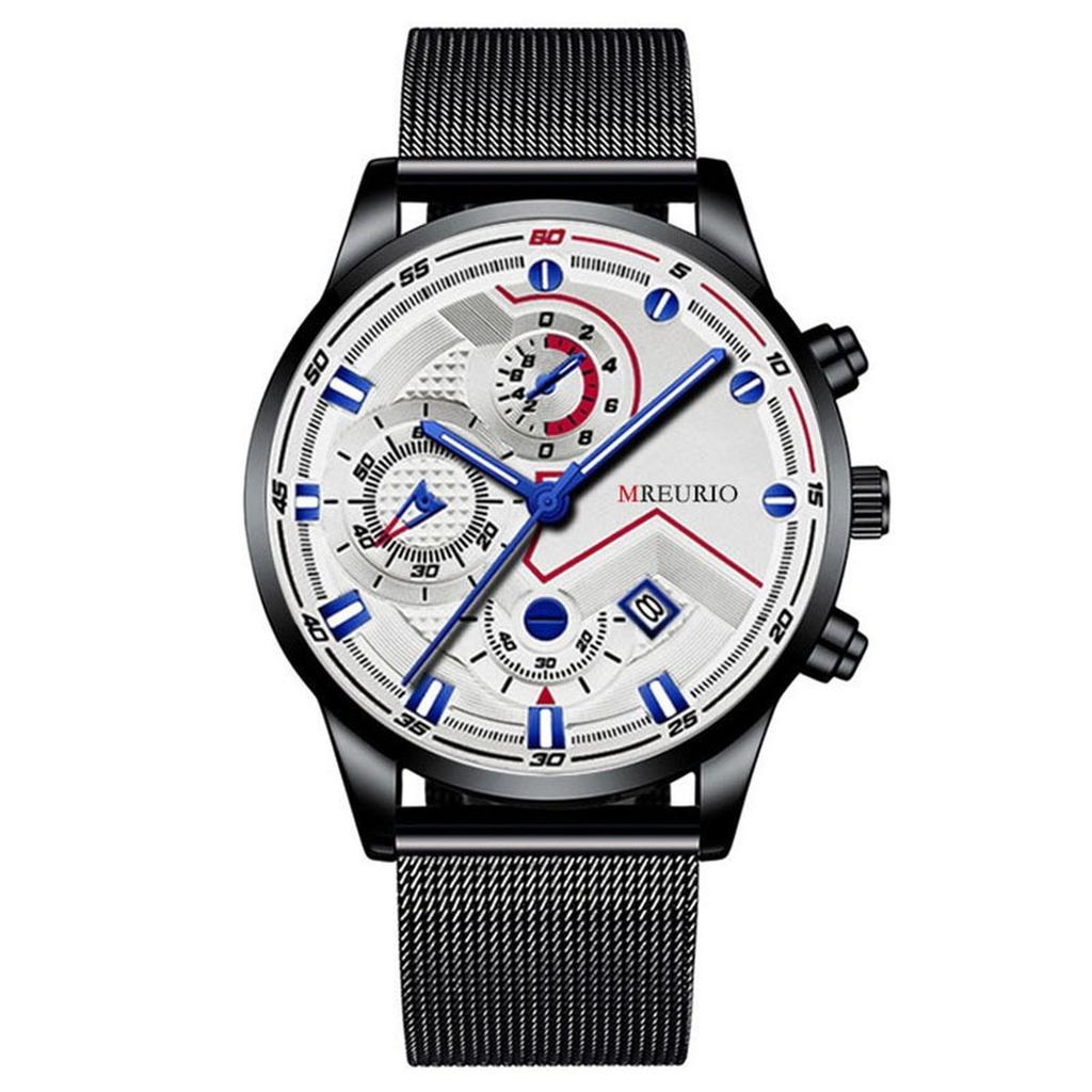 Men's Waterproof Luminous Running Alarm Clock Watch