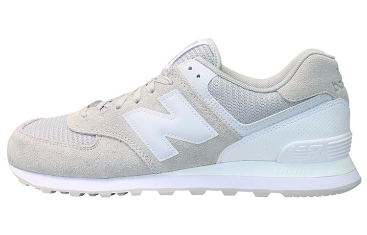 

574 New Balance Grey White ML574WB 37.5