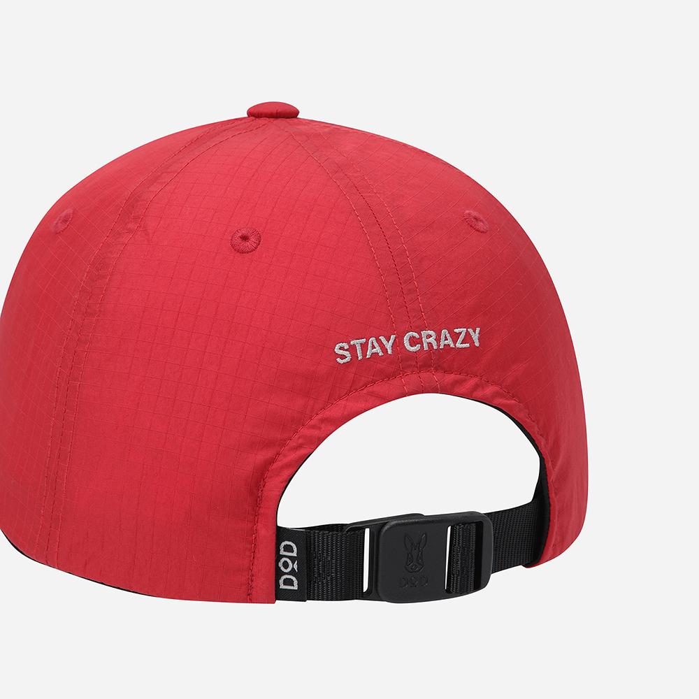 DOD Myro Woven Ball Cap (Red)