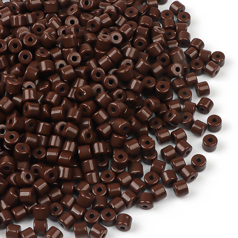 Bunte zylindrische Acrylperlen zur DIY-Schmuckherstellung