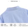 2024 Women's Fashion Pure Cotton Polo Collar Long Sleeve Shirt - Versatile & Stylish for Spring and Autumn