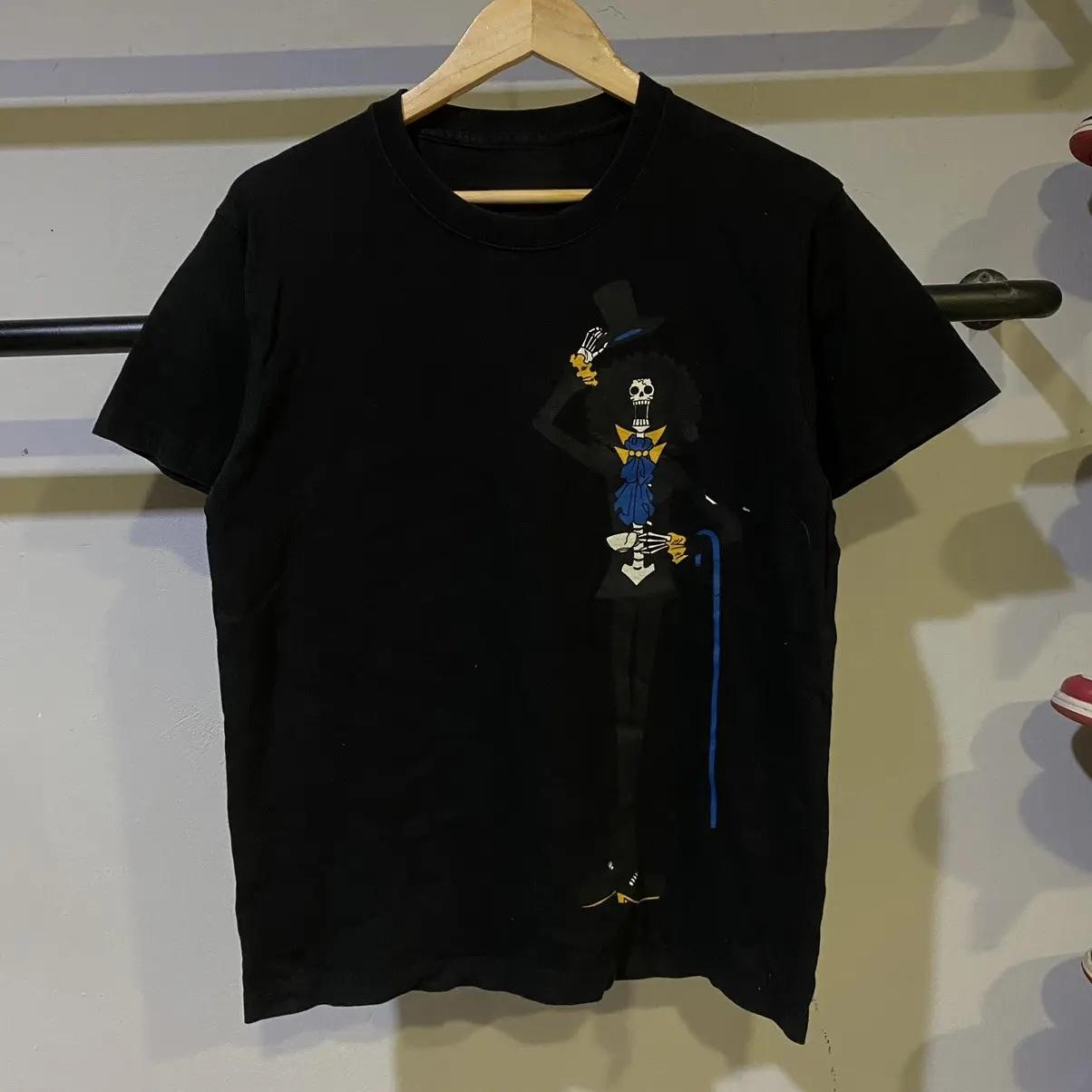 

Summer 2026 One Piece Brook Yellow Springs FruitsMusician Minimalist Cool Theme100Cotton Printed Tshirt Male and Female Top S