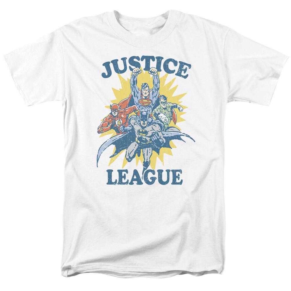 Justice League Let Do This T Shirt Licensed Comic Book Tee White S