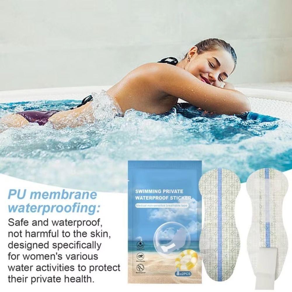 Hygienic Liners Women's Swimming Stickers Anti-fouling Swim Waterproof Liners For Swimwear