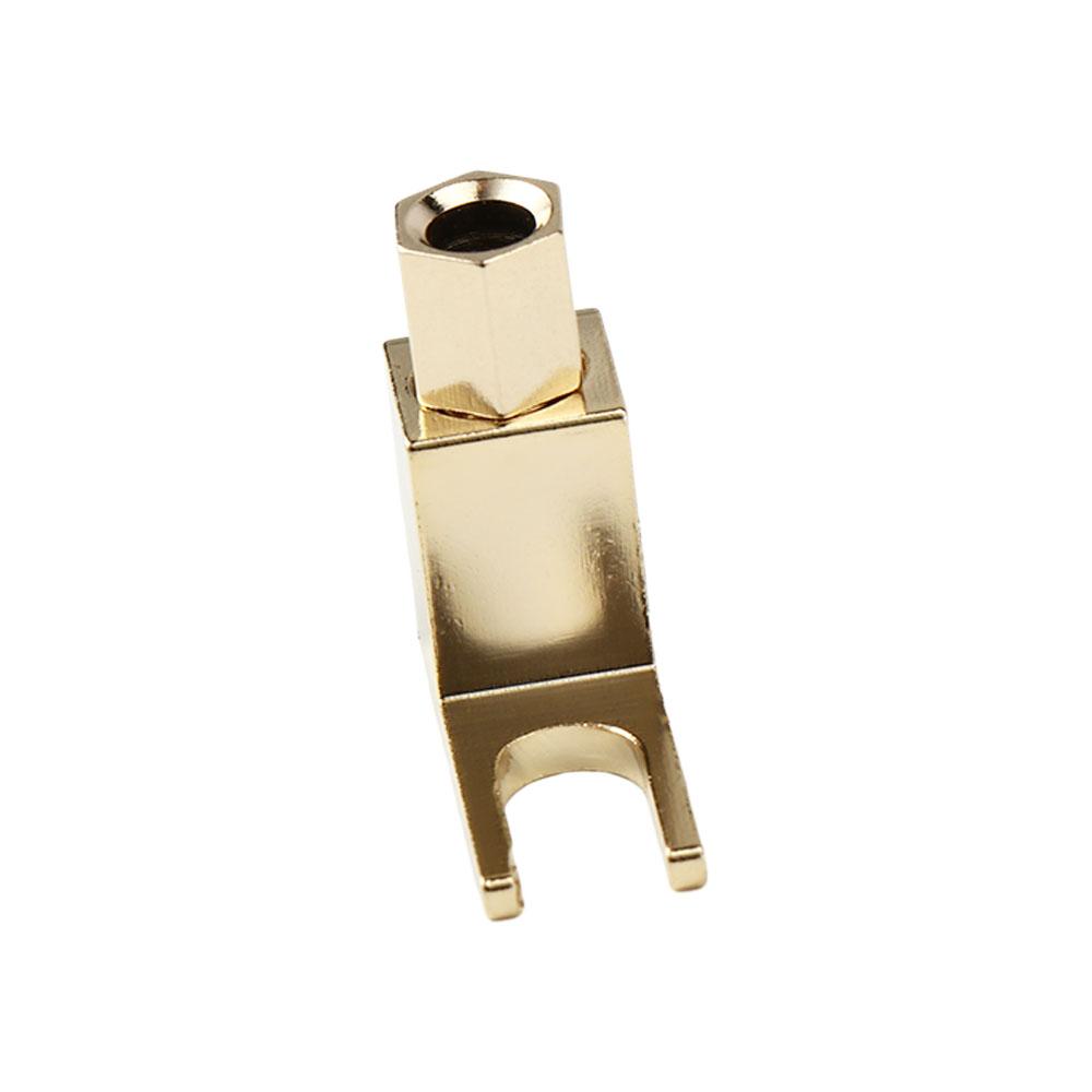 Bananenstecker Adapterstecker U-Kabelschuhstecker Stecker Banane zu Kabelschuh Adapter Kabelschuhstecker