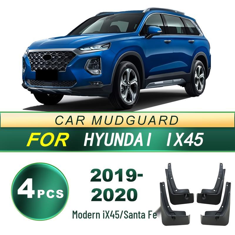 Hyundai ix45/Santa Fe 19-20 Soft Rubber Mud Flaps - Tire Mudguard Accessories