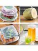 6pcs Silicone Stretch Lids, Food Bowl Covers, Reusable Food Saving Covers, Stretchable Multifunctional Fruit And Vegetable Fresh-Keeping Cover
