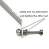 1Set Aluminum Alloy Landing Gear Sponge Wheels Shaft Axle for 20-25/25-40/50 Classes DIY RC Electric Plane Fixed Wing Aircraft