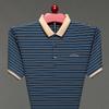 Medium T-Shirt Men'S High Elastic Non-Pilling Loose Short-Sleeved Non-Ironing Slim-Fitting Lapel Polo Shirt Casual