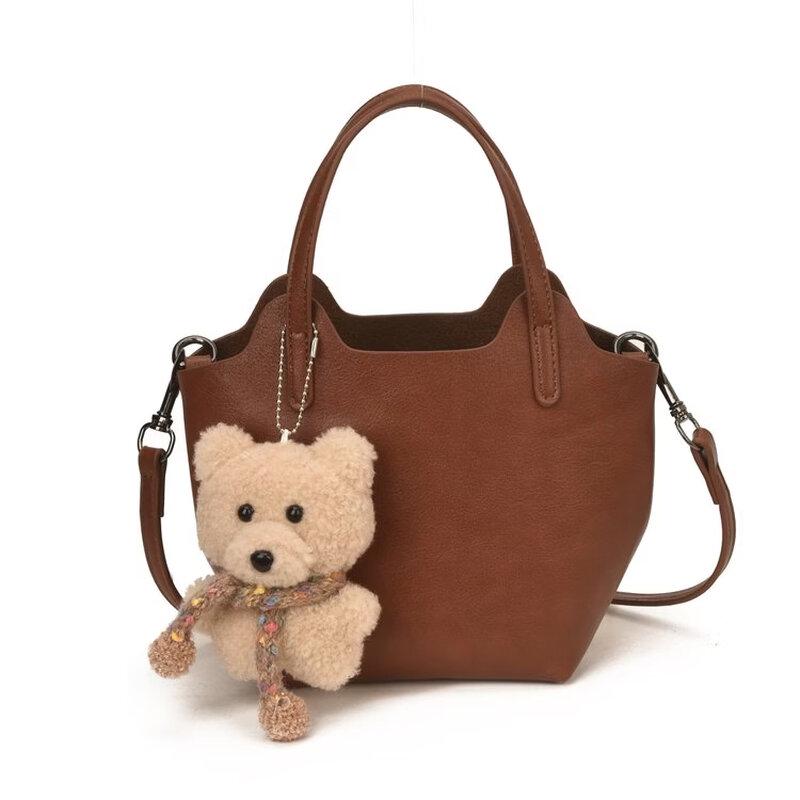 

OGAR 2026 Модная плетеная сумка-корзина из ПУ Shoulder Bag