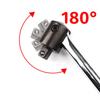1/2" Drive Joint Handle Flexible Head Breaker Bar Wrench Spanner for Automotive Repair Strong Lever Handle Repair Tool