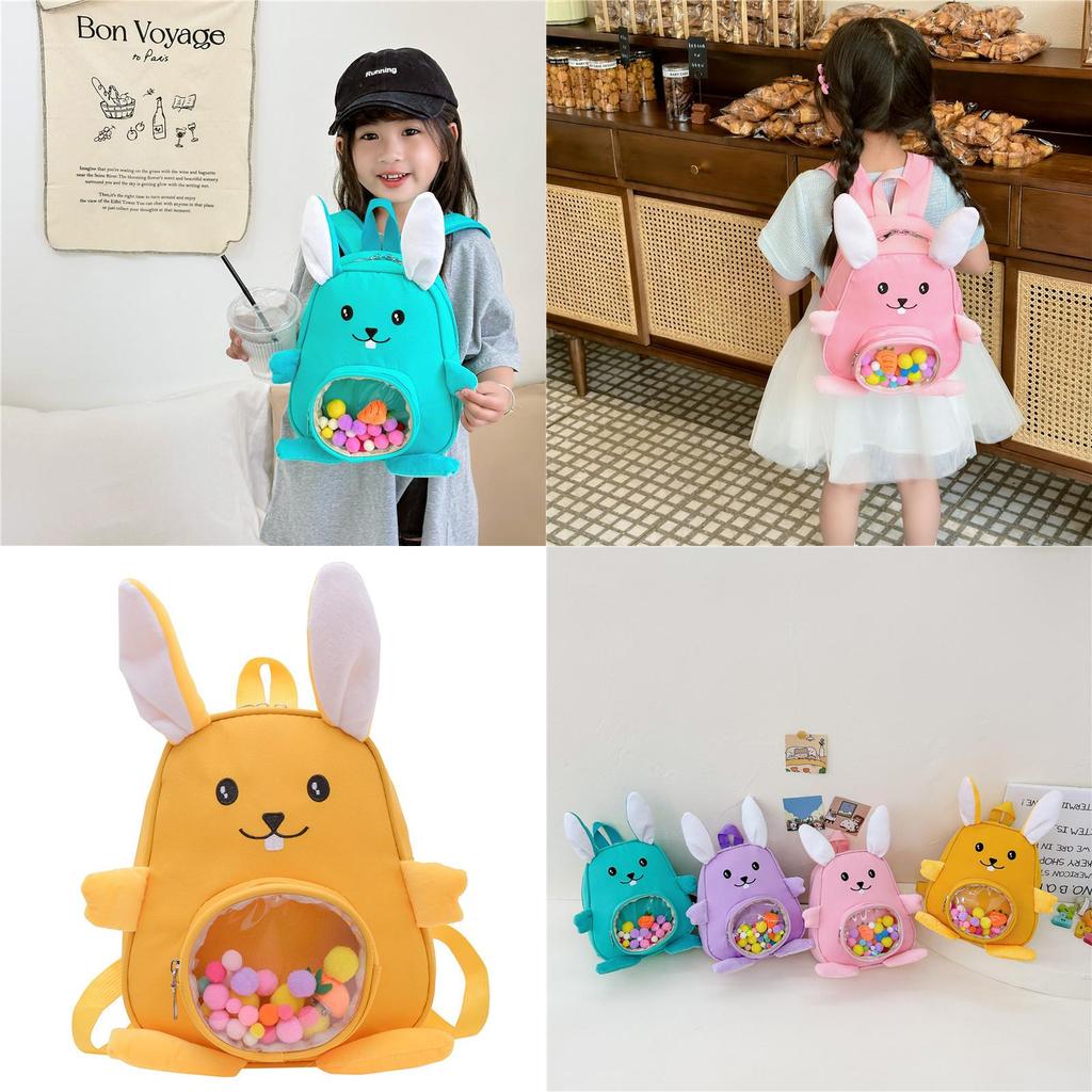 Adorable Lightweight Bunny Backpack For Kids Age 3 To 6 With Comfortable Air Cushion Straps