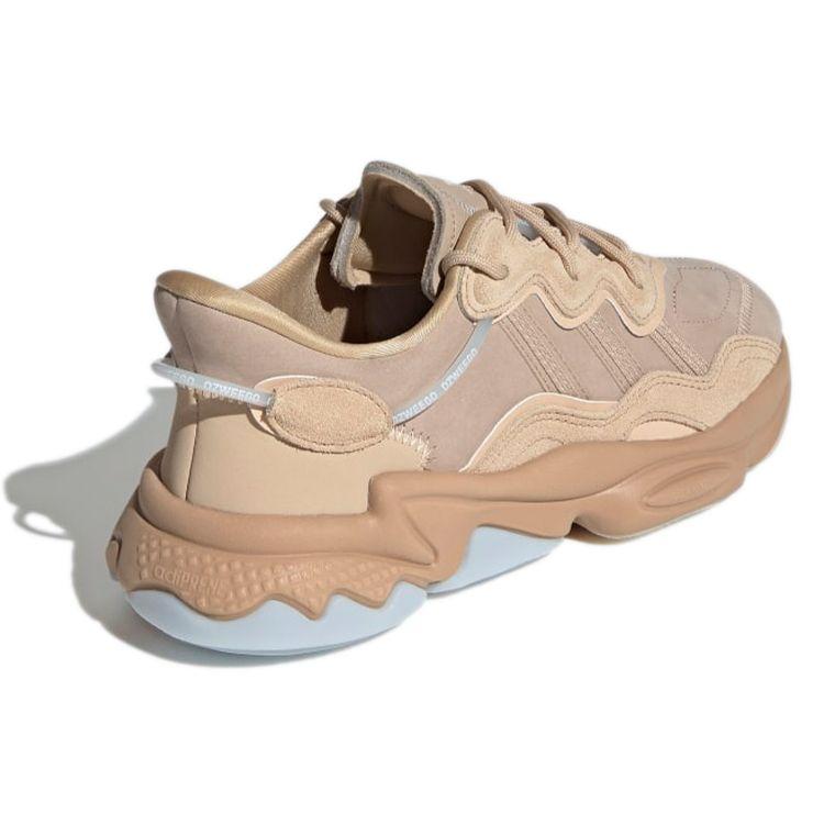 Adidas Originals Ozweego Comfortable Slip-Resistant Durable Low-Top Lifestyle Shoes Women sneaker Brown GY3543