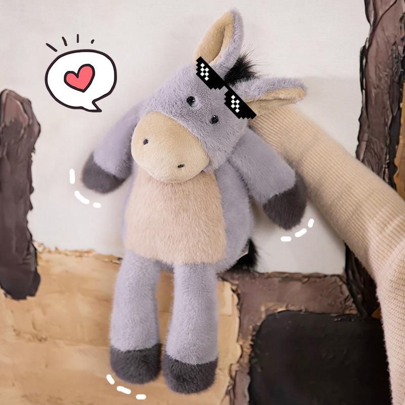 Emotional Animal Series Little Panda Doll Donkey Doll Platypus Plush Toy Children's Soothing Doll