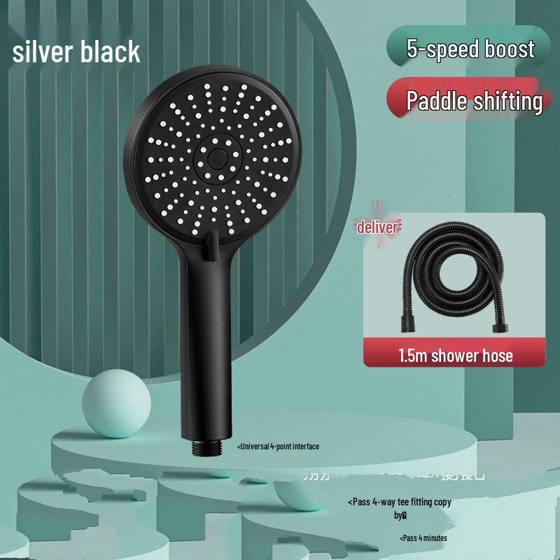 TLXT High-Pressure Shower Head Set