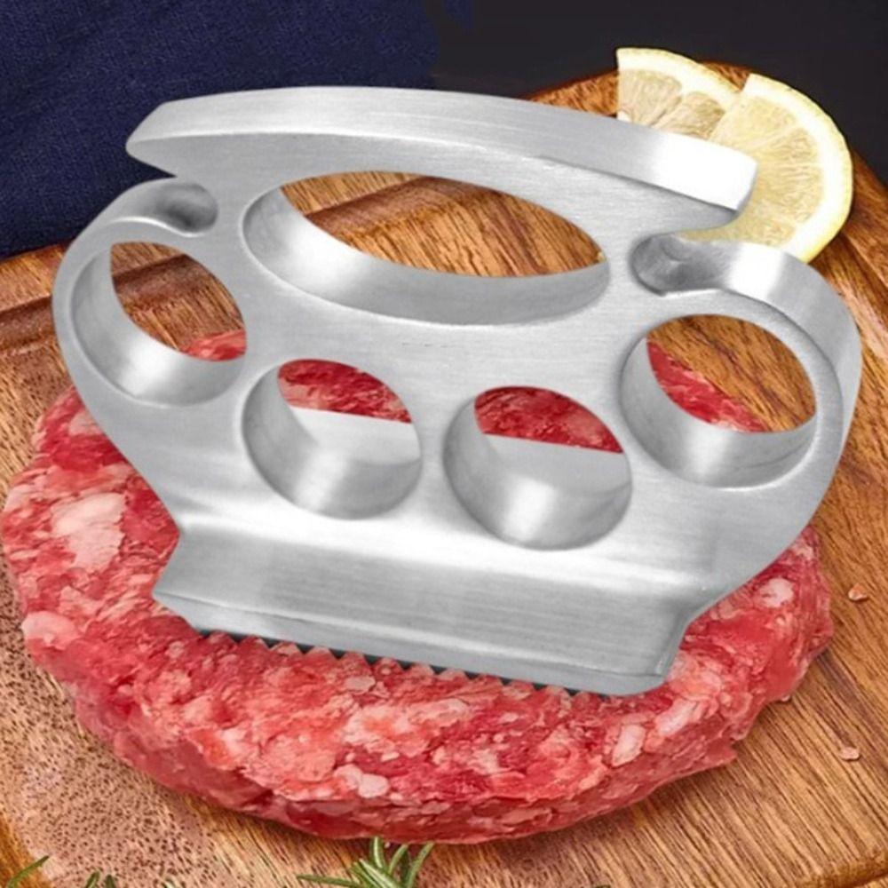 Integrierter Fleischklopfer Aluminium Zink Zinklegierung Fleischverdichter Leichter Fleischhammer Küche