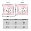 Mikkos Mousse Cartoon Square Pillow Case Polyester Cushions For Sofa Awesome Pillowcover Home Decor