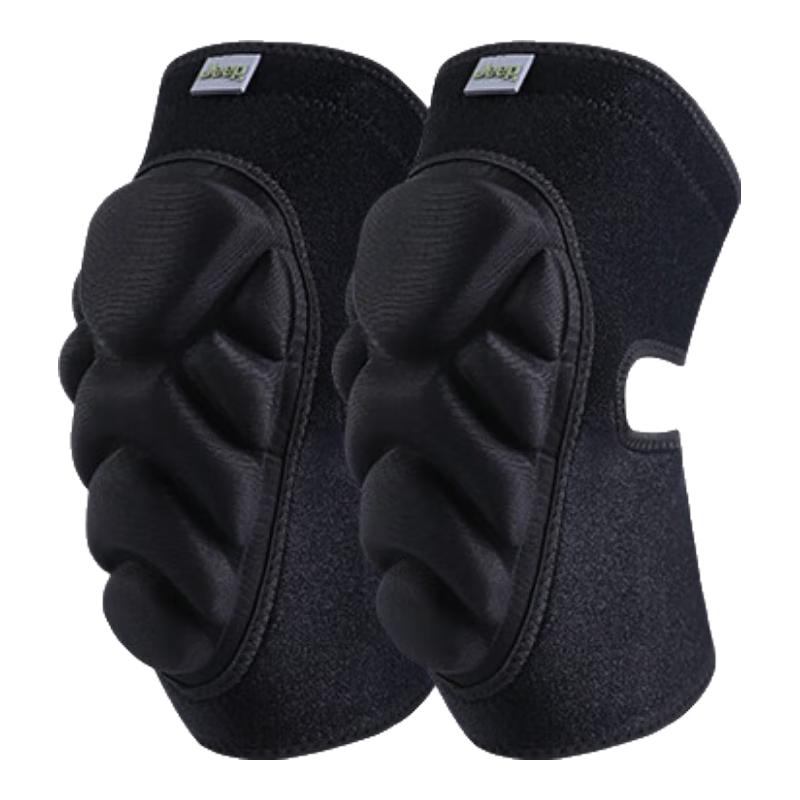 

JEEP Sports Knee Pads for Impact Protection 2 Pcs, Extra Large (150-220 jin)