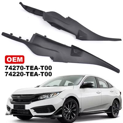 1Pair Front Cowl Windshield Wiper Cover Trim For Honda Civic 2017 2018   74270-TEA-T00 74220-TEA-T00 Replace Accessories