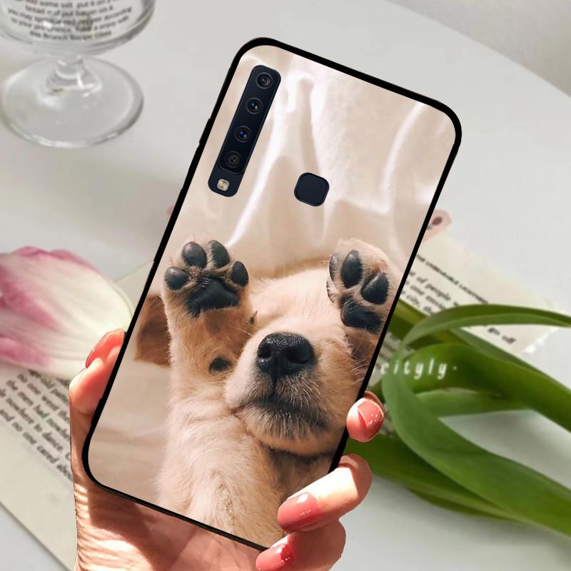 Für Samsung Galaxy A9 2018 Hülle SM-A920F Weiches Silikon Tiere Bemalte Rückseite Handyhülle Für Samsung A 9 A9 A7 2018 Coque