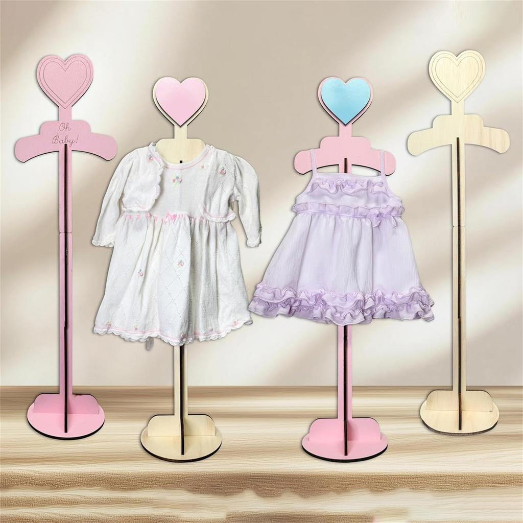 Wooden Display Stand For Baby Clothes