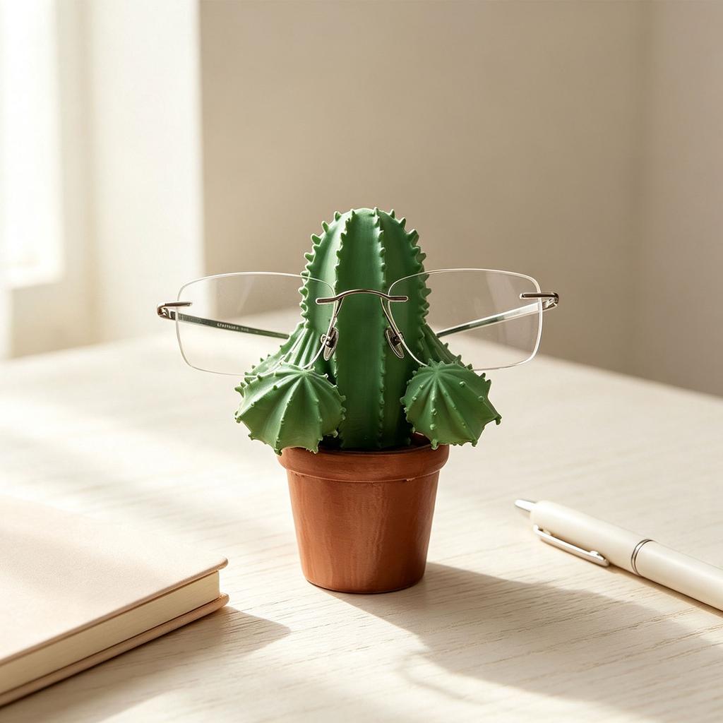 3D Printed Artificial Plant Desktop Decoration - Creative Ornament for Home Shelf