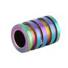 TC4 Titanium Alloy Knife Beads Pendant for Outdoor Lanyard Parachute Cord Large Size Colorful