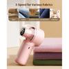 Fabric Shaver,    Rechargeable Lint Remover with Brush, Large Sweater Shaver with Digital Display, 3 Speeds Lint Shaver, 6-Leaf Blades Lint Remover