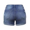 2021 Bestseller Elastische Zerrissene Damen-Denimshorts