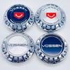 4pcs/Set 67mm Car Wheel Center Cap Hub Rim Cap For 45mm VOSSEN Styling Emblem Badge Sticker Styling Accessories
