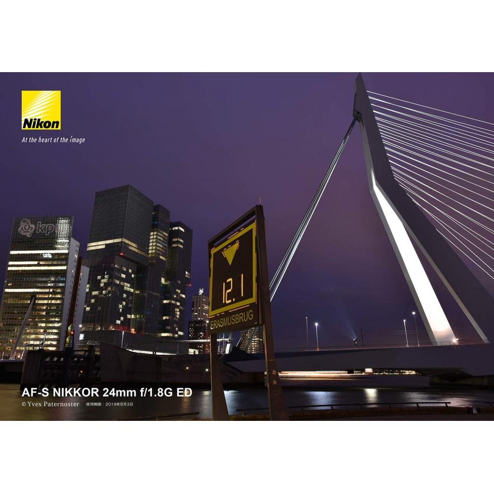 Nikon Einzelfokusobjektiv AF-S NIKKOR 24 mm f1.8G ED