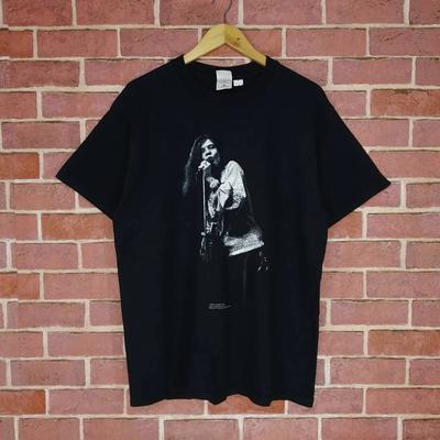 Vintage 90er Janis Joplin Amerikanische Sängerin Songwriterin Promo Musik T-Shirt