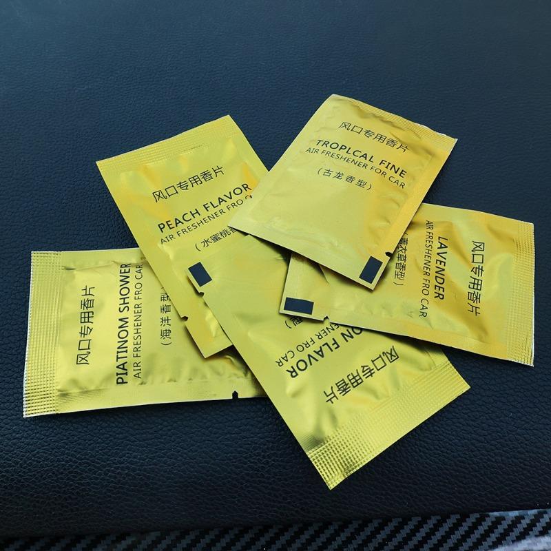 Fragrance Tablets for Car Vents Universal Air Freshener Auto Air Outlet Aromatherapy Clip Perfume Diffuser Fragrance Supplement