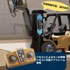 164 Scale Mini RC Forklift, 2.4G 10KMh Fully Proportional Mini RC Transport Vehicle with Controller, Cargo Hook, Forks, and Pallet