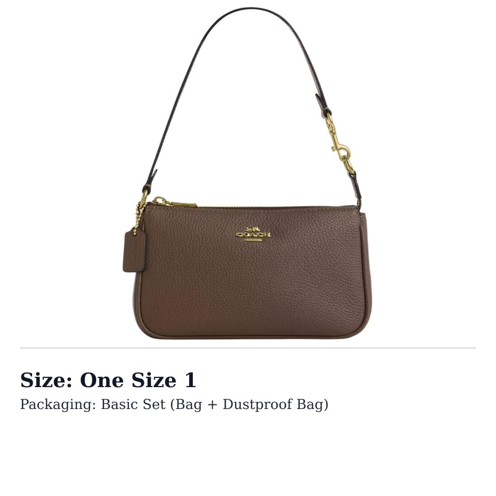 COACH Nolita Leather Handbag, Shoulder Bag