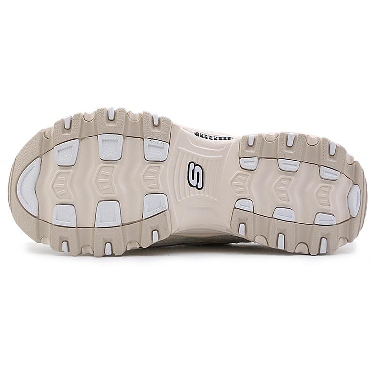 (WMNS) Skechers D'Lites Low-Top Running Shoes White Women's 13147-OFWT