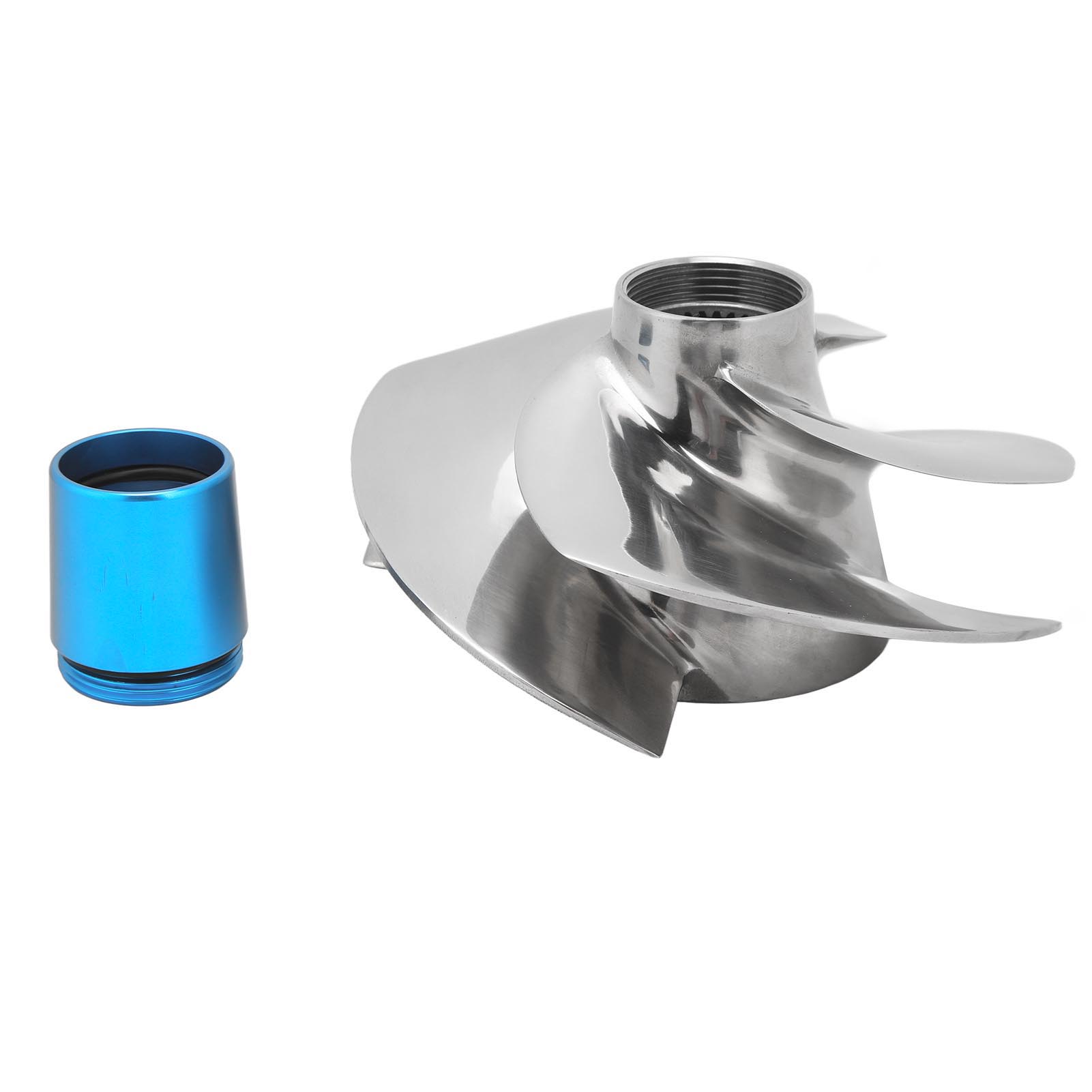

159mm 4 Blades Impeller PRZ‑B4‑15/21A Replacement for Sea‑Doo RXP‑X 260 2009 to 2015 срібний