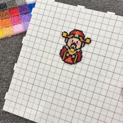 104x104 Pins Perler Beads Boards Heat Resistant Fuse Beads Boards Hama Beads Boards  Puzzle Making