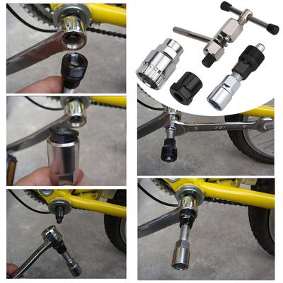 Mountain Bicycles Repair Tool Kits Chain Splitter Freewheel Crank Puller Bottom Bracket Remover Bike Removal Tools