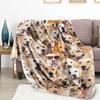 Labrador Dog 3D Printing Throw Blanket Gifts for Soft Sofa Bed for Teen Girls Boys