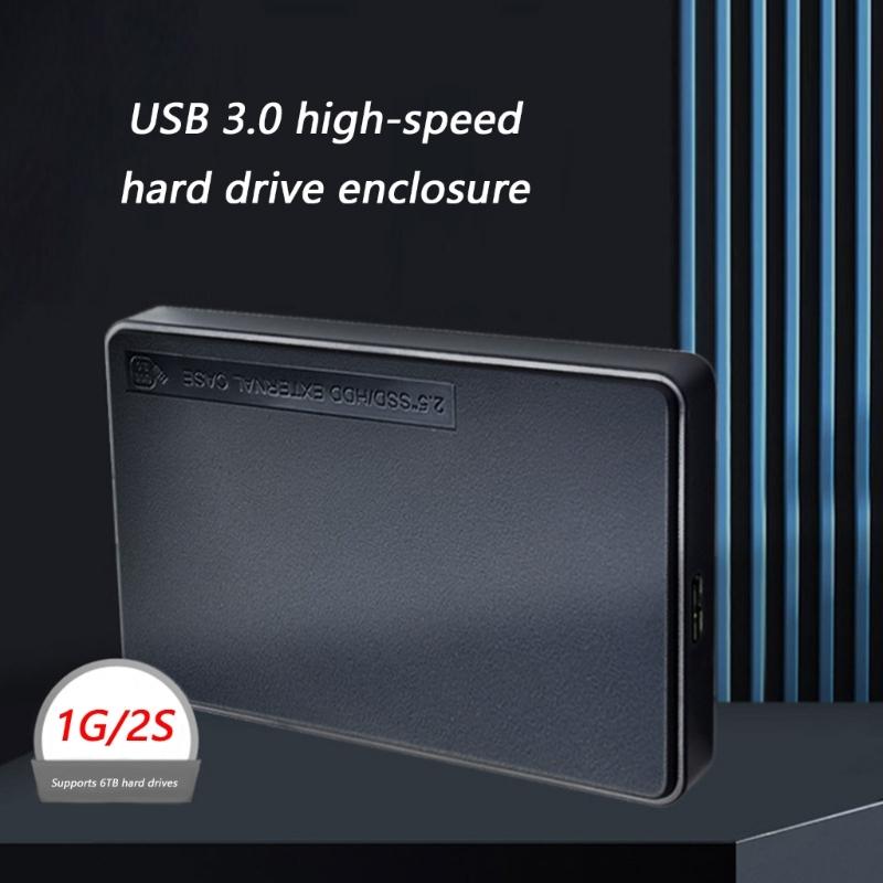 Hard Disk Box USB3.0 Hard Disk Case 2.5inch External Enclosure Box External Case for PC Laptop Accessories