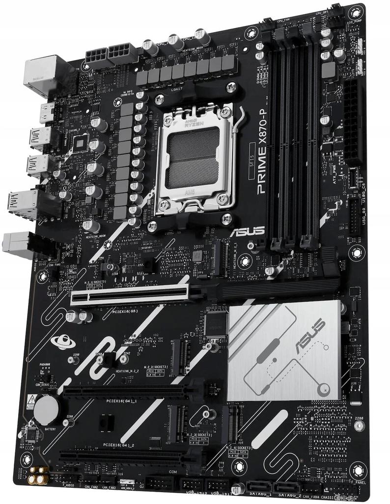 Płyta Asus PRIME X870-P /AMD X870/DDR5/SATA3/M.2/PCIe5.0/AM5/ATX