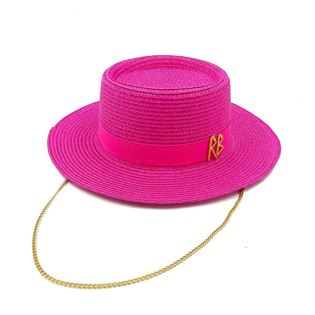 Summer straw hat hand-woven with straw bow ribbon outdoor travel sun protection beach hat sun hat hats for woman