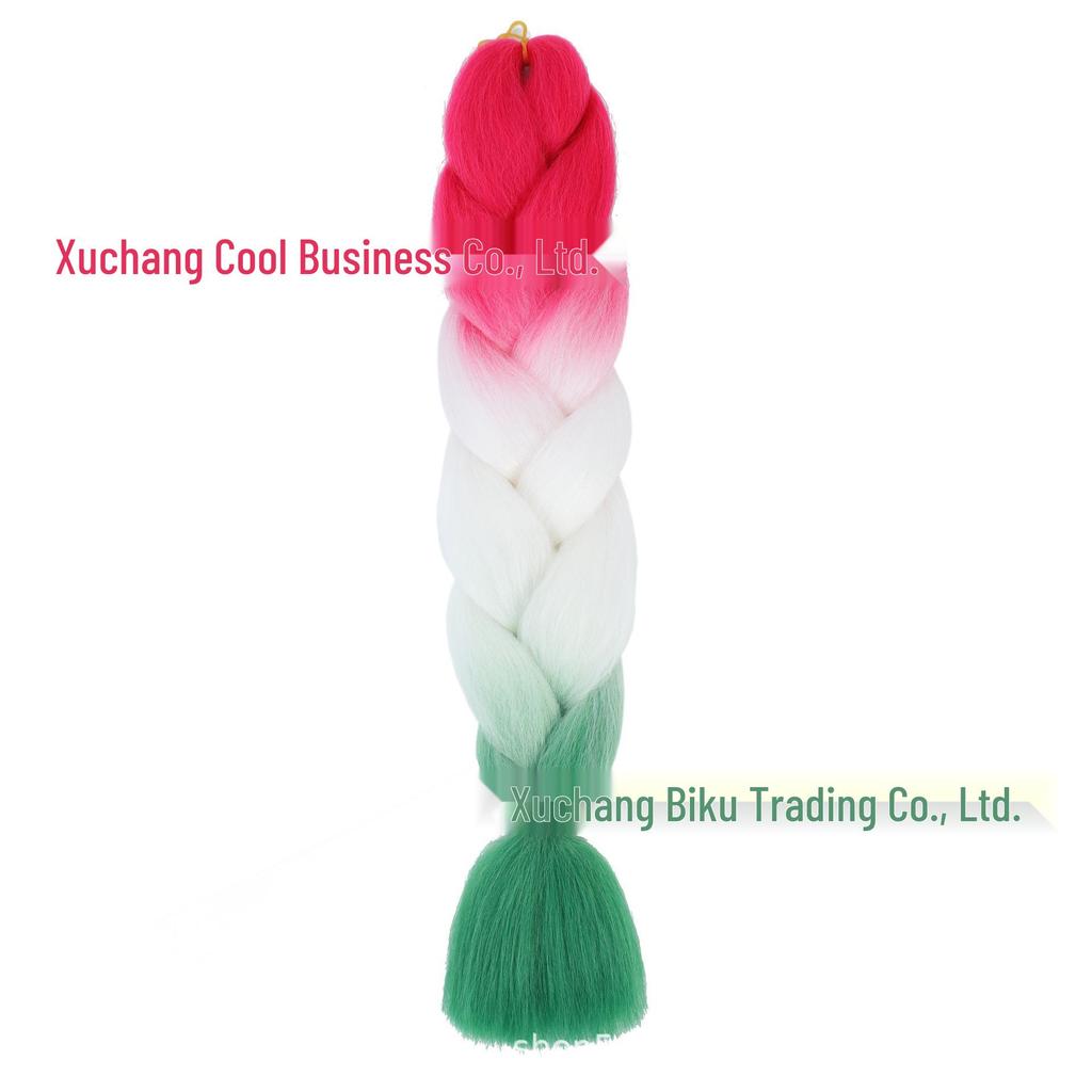 Three, Four, Five-Color Gradient High-Temp Fiber Jumbo Braid Material