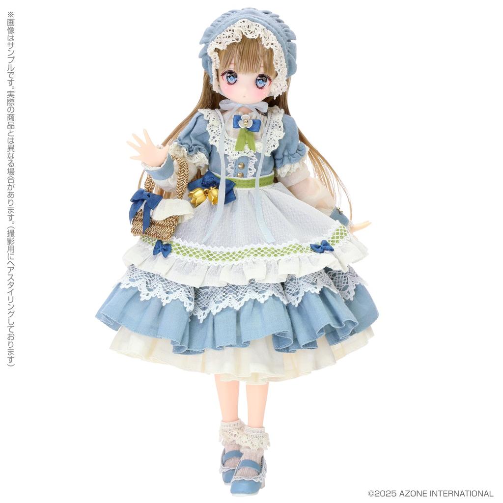 AZONE INTERNATIONAL Iris Collect Petit Ruchiru Flowers of Serenity Myosotis Painted Movable Doll 1/6 / (Blue Ver.)