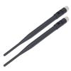 2Pcs Folding Antenna 6dbi High Gain SMA Interface Independent Channels Waterproof Glue Stick Antenna for NB IOT Modules