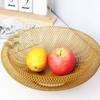 2 Pieces Nordic Styles Sturdy Metal Wire Storage Fruit Basket Set for Kitchen Supplies and Living Room Organization