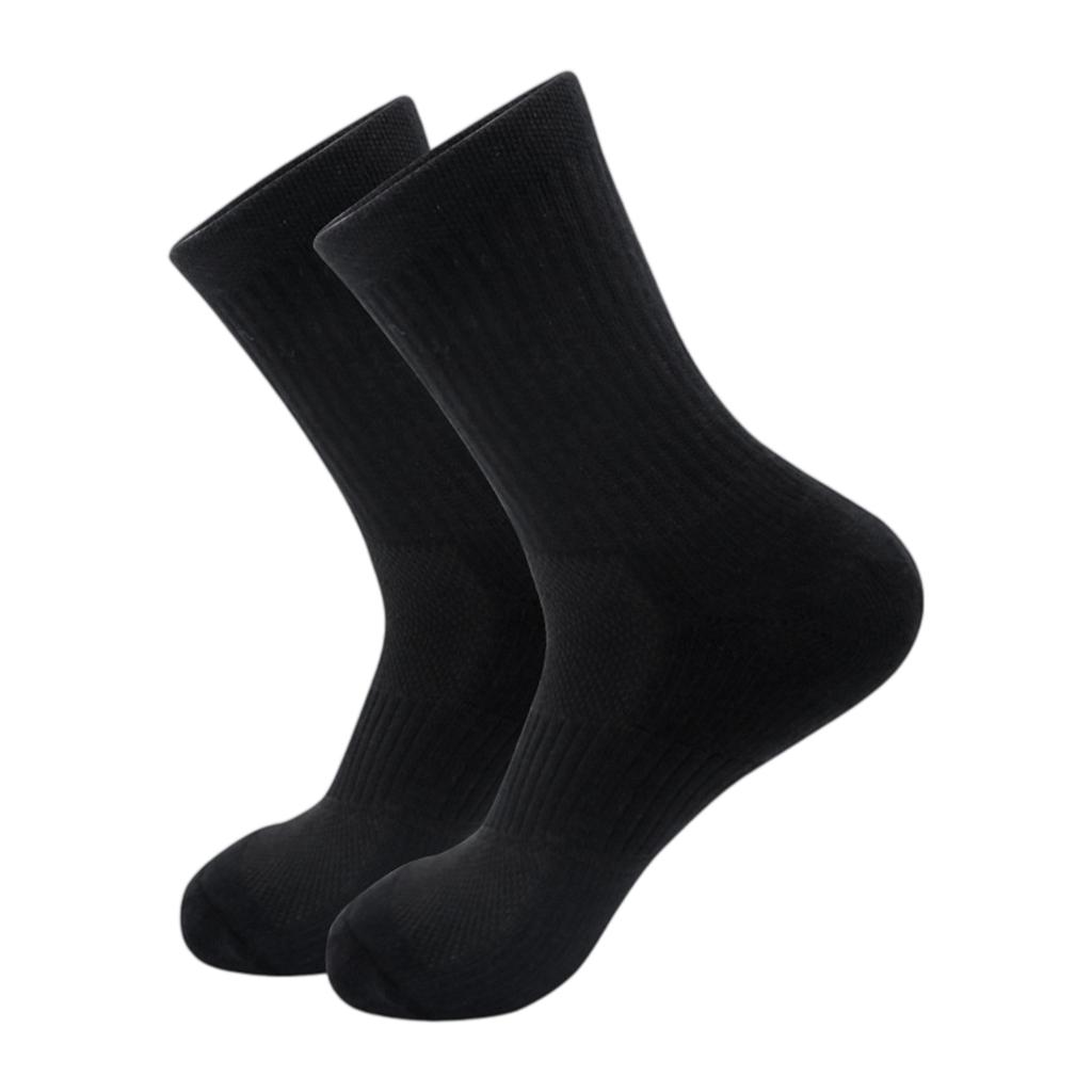 Men's Mid Calf Running Socks for Jogging Travel, Unisex Athletic Socks for Sports Enthusiasts