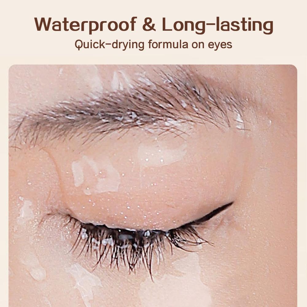 GECOMO Smooth Liquid Eyeliner, Quick-drying And Waterproof Pen, Long-lasting Makeup Eyeliner