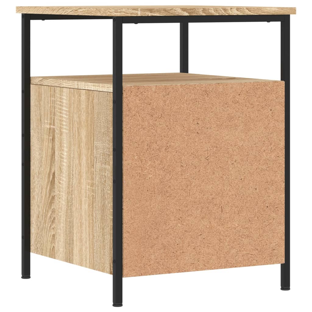 Nightstands 2 Pcs. Sonoma Oak 44 X 45 X 60 Cm Particleboard